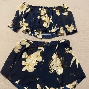 Shein two piece set